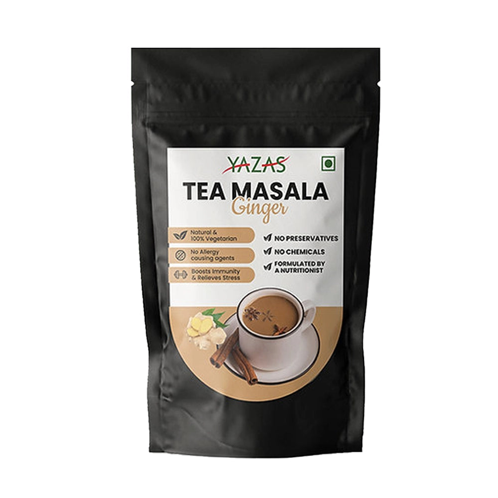 YAZAS Tea Masala Ginger Powder pack of 10